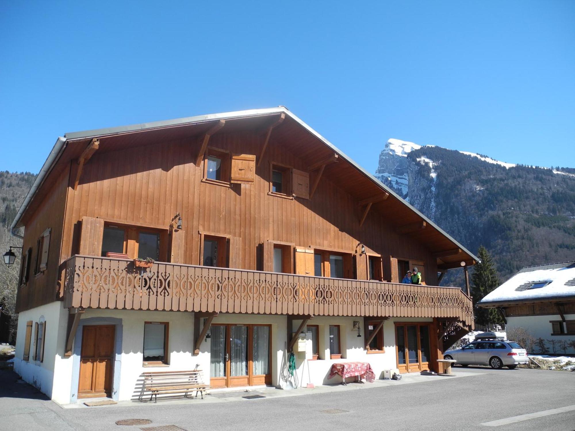 Particulier Loue 2 Appartements Communicants Dans Chalet A Samoens Jusqu A 16 Couchages Exteriér fotografie